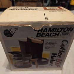 Hamilton Beach Scovill mini-Drip Vintage Coffee maker