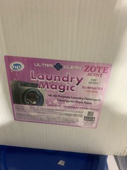 Ultra Clean Laundry Magic HE Detergent Zote Scent