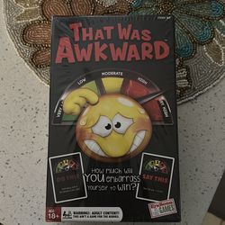 That was awkward game