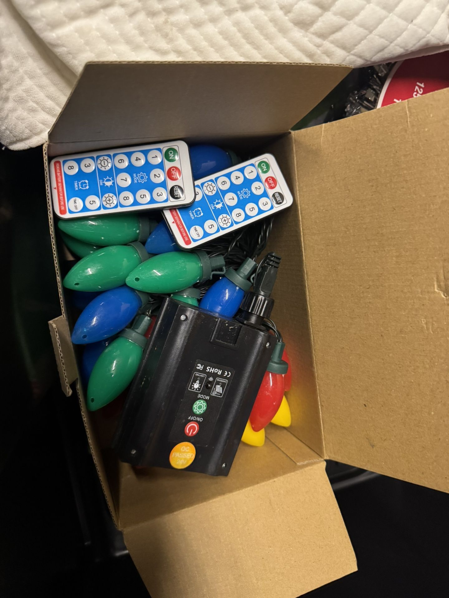 Solar Outdoor Christmas Lights (2) 