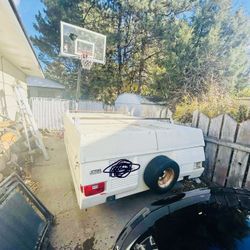 1991 Coleman Pop Up Tent Camper 