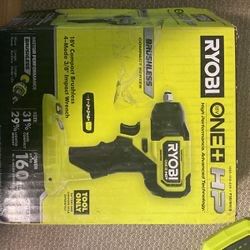  Ryobi HP 8V 3/8” Impact Wrench