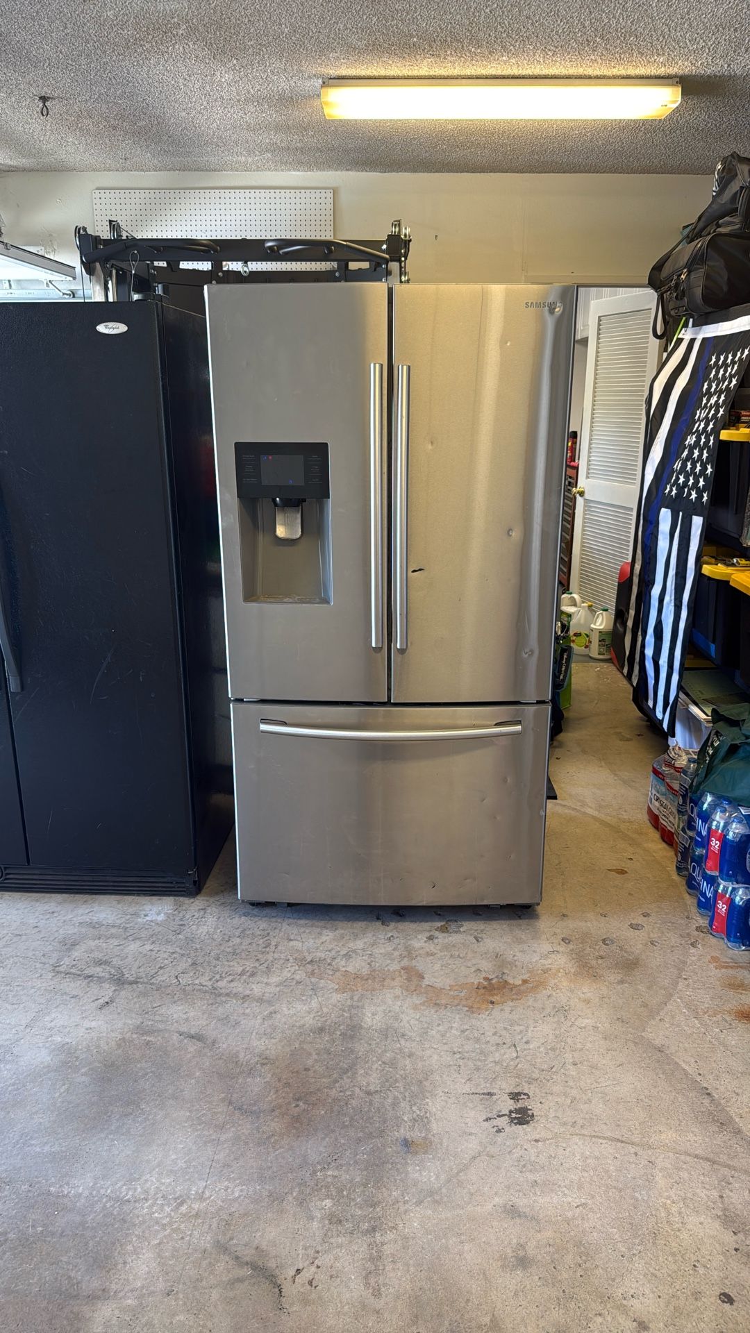 Refrigerator- Used In garage