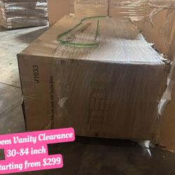 Bathroom Vanity Clearance,30-84 inch