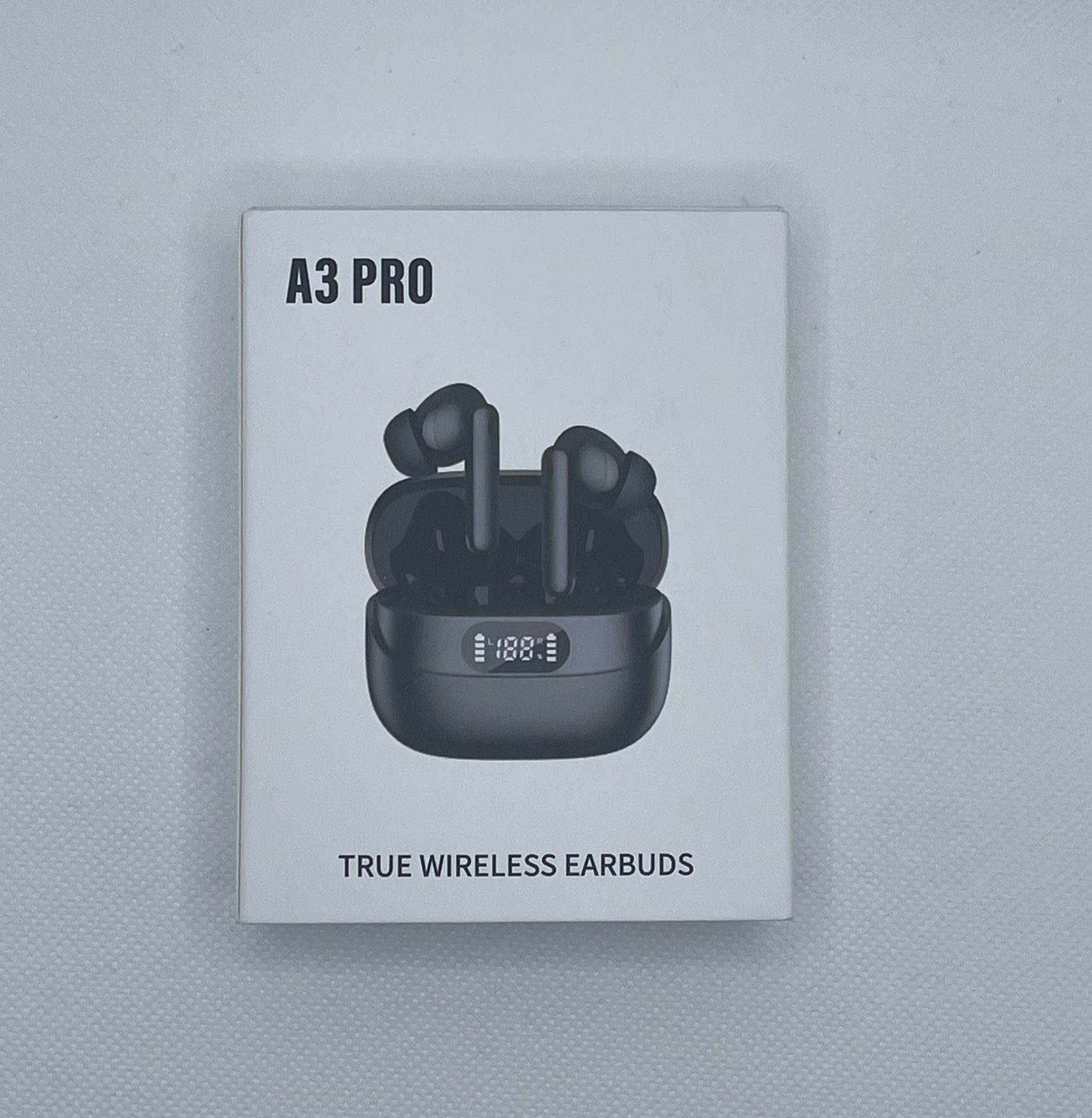 A 3 Pro True Wireless Earbuds ..id Cell Phone White Brand New