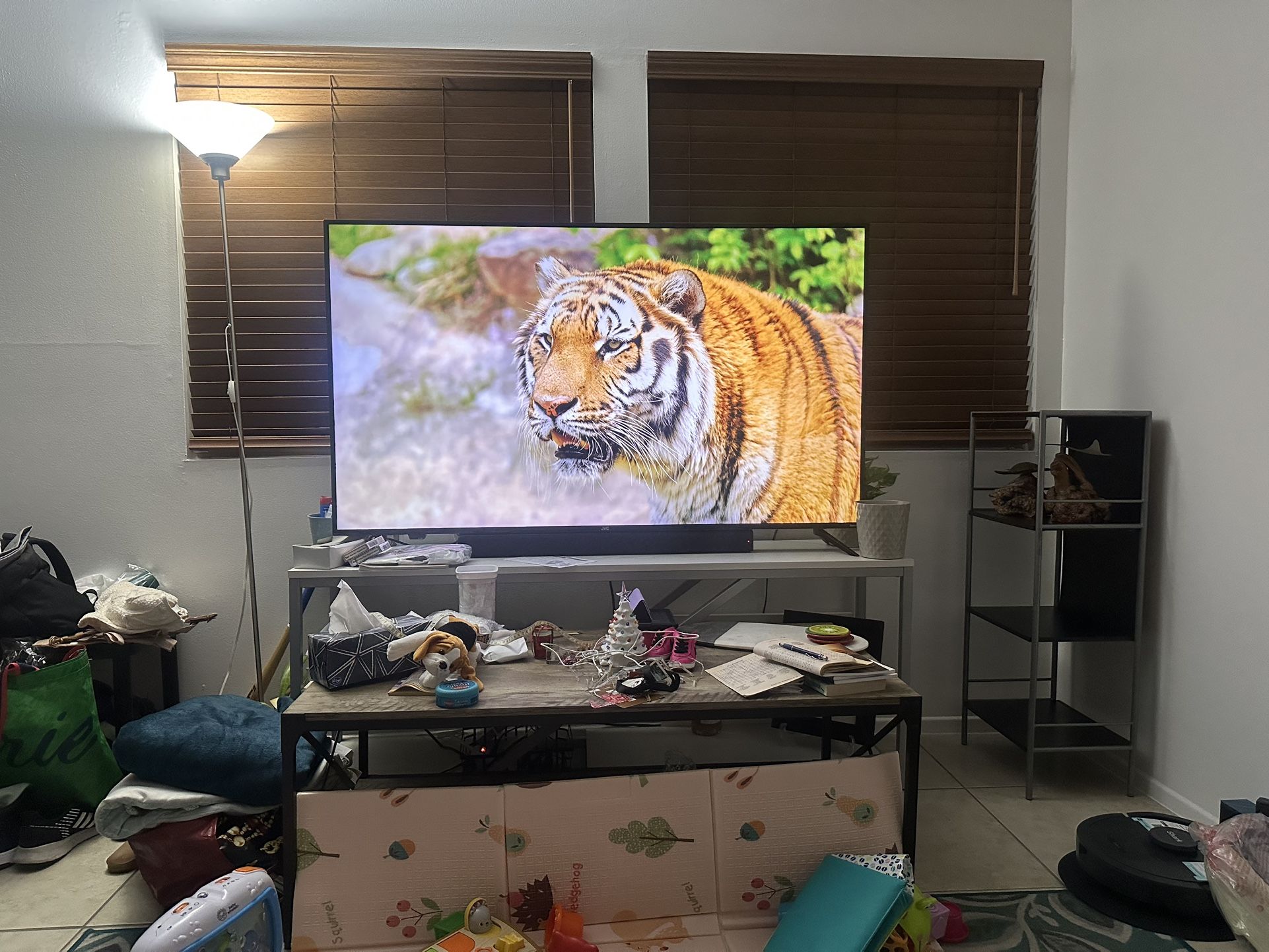 📺 JVC  Roku 4k 65” Smart TV – Stunning Picture & Great Sound!