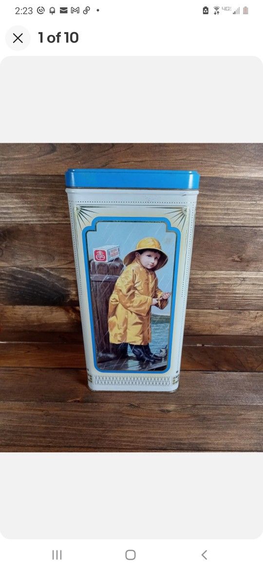 Nabisco Premium Saltines Collectors Tin 1993