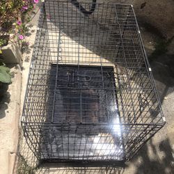 Pet Crate With Tray 