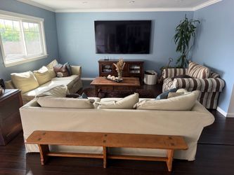 Free 2 Piece L Sectional - 8' piece & 7' piece