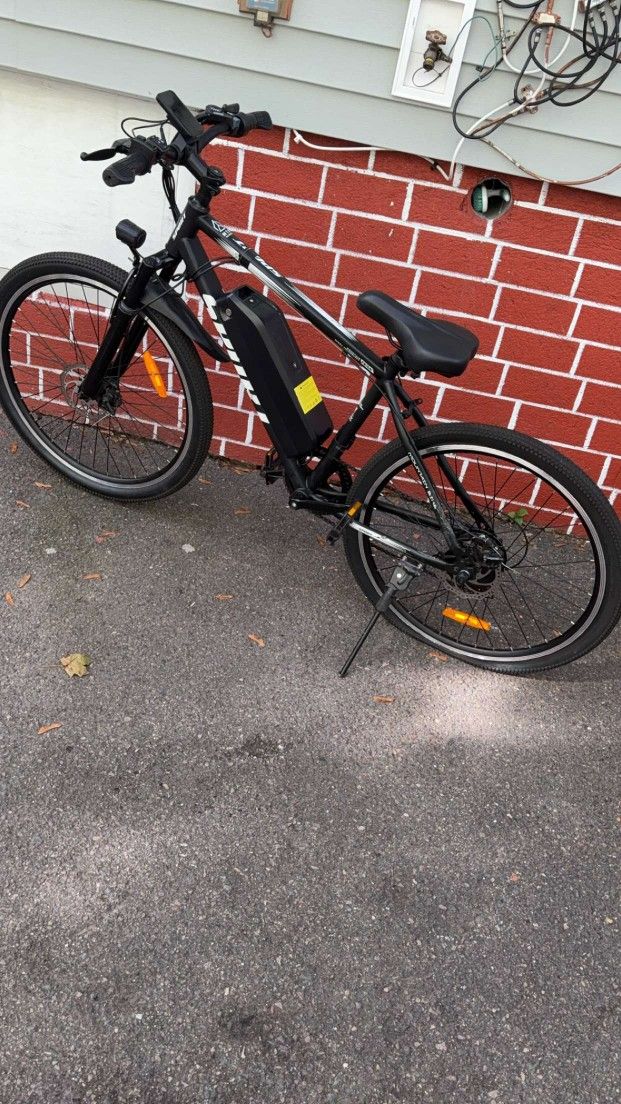 MTB Electric Mountain Bike Black