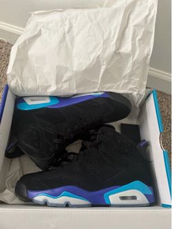 Jordan 6 Aqua size 10