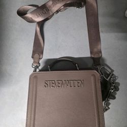 Steve Madden Beige Purse 