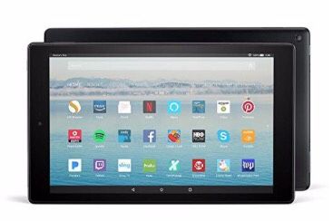 Fire HD 10 Tablet with Alexa Hands-Free, 10.1" 1080p Full HD Display, 32 GB, Punch Red