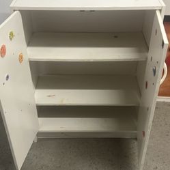 24”wx12”dx31”h Wooden Cabinet