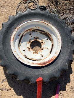 Tractor Tire and Rim Assembly
