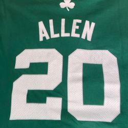 BOSTON CELTICS RAY ALLEN VINTAGE NBA ADIDAS SHIRT