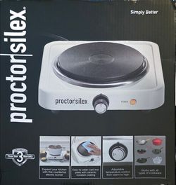 The Proctor Silex Countertop Single Electric Burner (2)