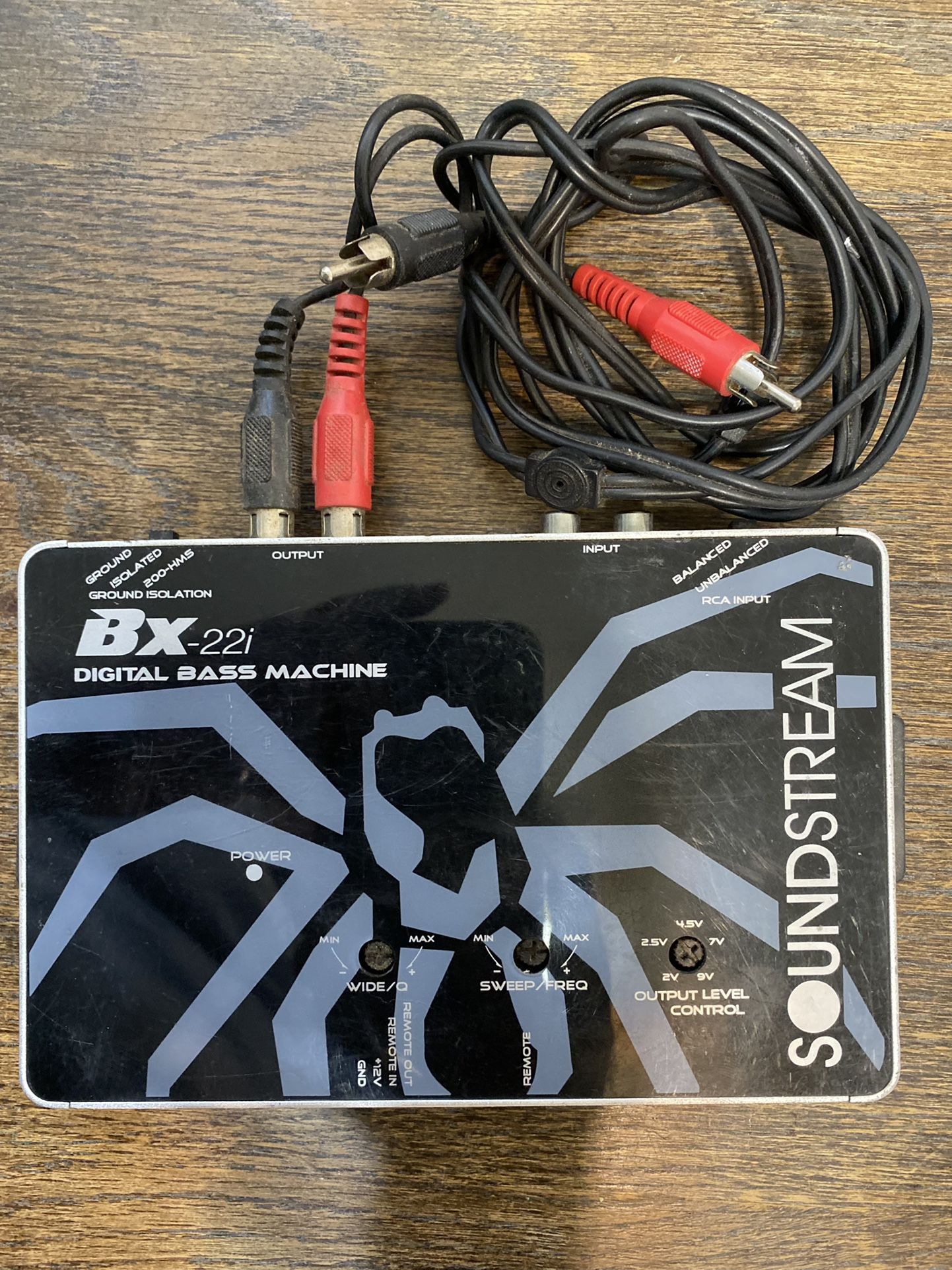 SOUNDSTREAM BX22I BASS ENHANCER UNIT FOR PARTS REPAIR UNTESTED UNKNOWN IF WORKS! SOLD AS IS NO RETURNS ALL SALES FINAL