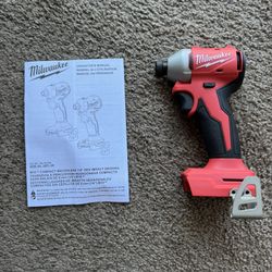 Milwaukee Impact Driver 1/4” 3650-20 M18 Brushless Cordless (Brand New, Tool Only)