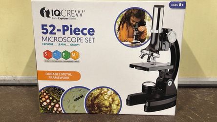 IQCrew 52-Piece Microscope Set