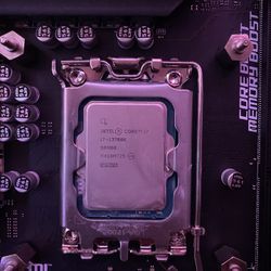 Intel I7 13700k CPU Plus Msi B760 Motherboard 