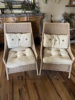 Pier 1 Ratan Chairs