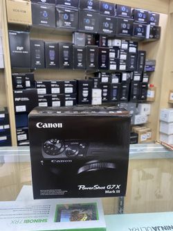 Canon Powershot G7x Mk III