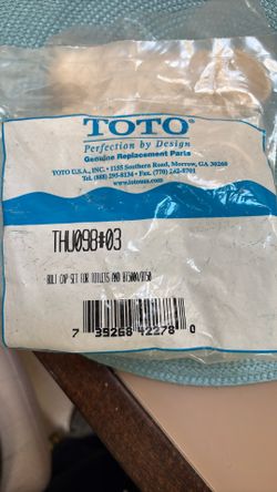 Toto Bolt Cap Set Bone 20 Piece