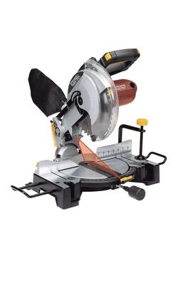 10” miter saw compound white laser
