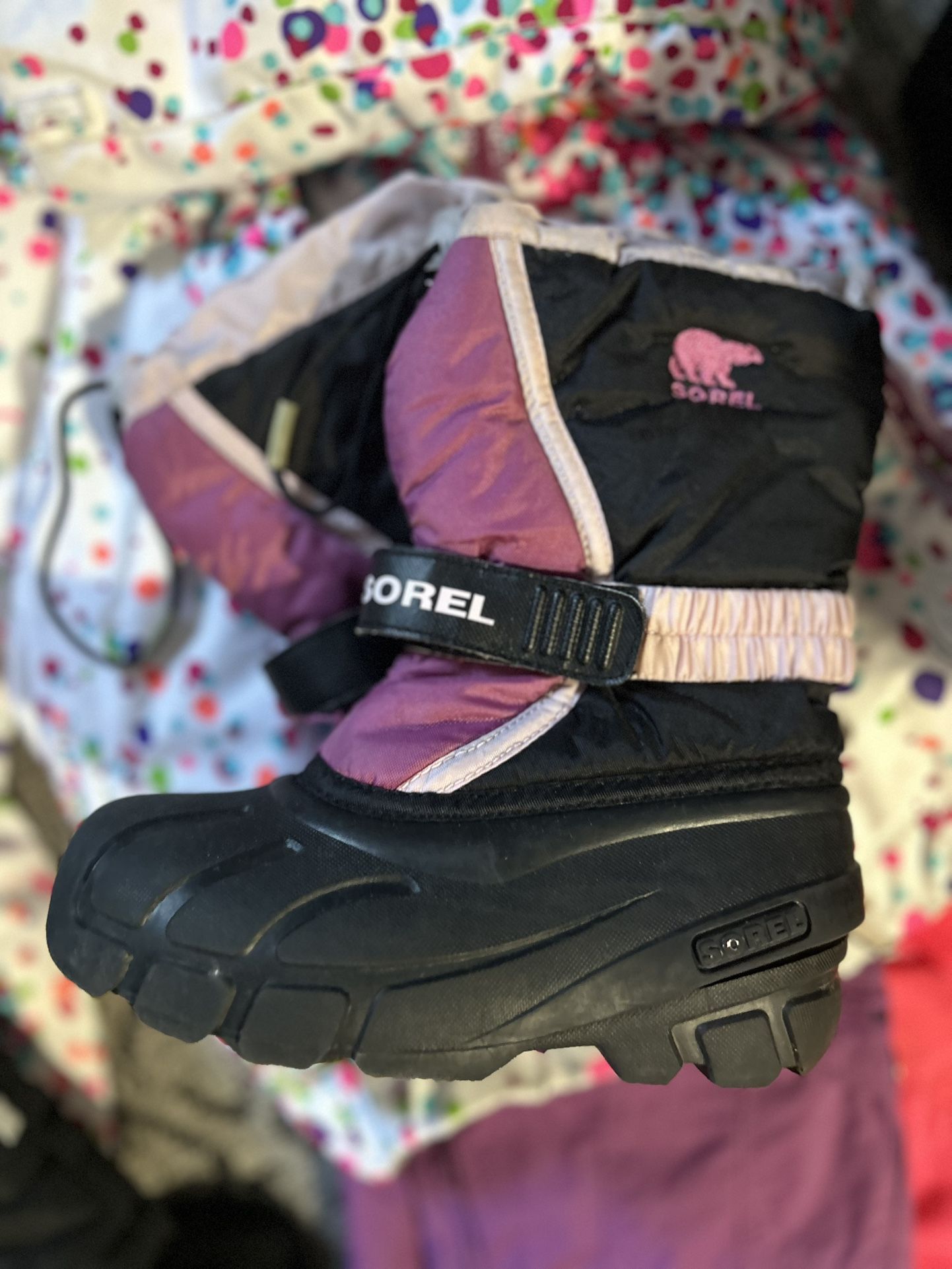 Sz 13 Kids Sorel Snow Boots