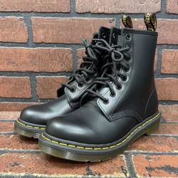Dr. Martens Black Leather Boots Women's Size 6