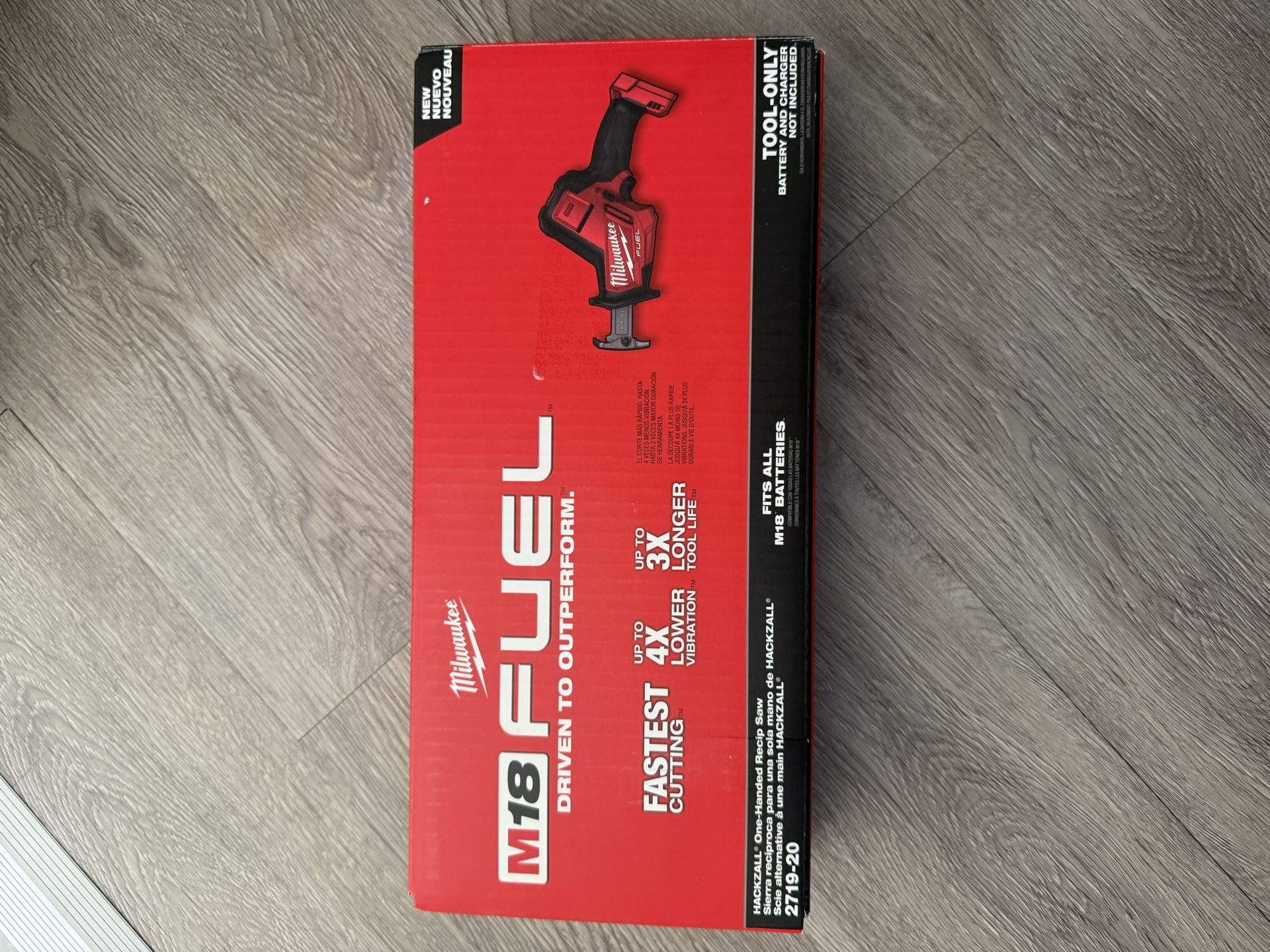 M18 FUEL 18V Lithium-Ion Brushless Cordless HACKZALL Reciprocating Saw (Tool-Only) 3.5k