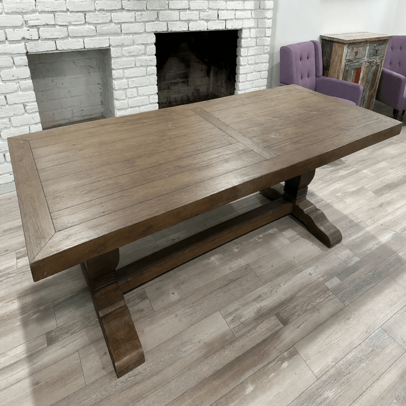 Peter Andrews Rustic Dining Room Set – Like New, 8 Chairs & Sideboard - New York, NY