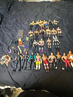 WWE figs