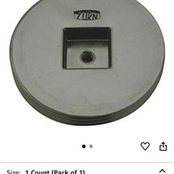 Countersunk Cleanout Plug