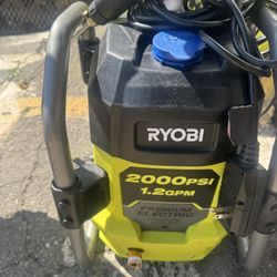 Ryobi 2000 PSI Pressure Washer 