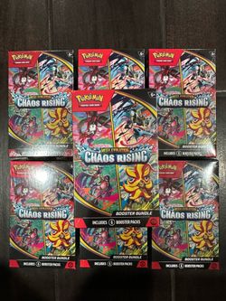 Pokemon Chaos Rising Booster Bundle