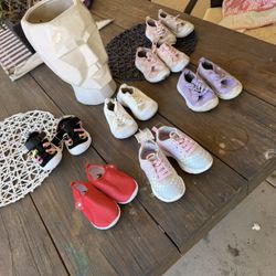 Girls’ Toddler Shoes – Sneakers (Size 7 / US 23.7)