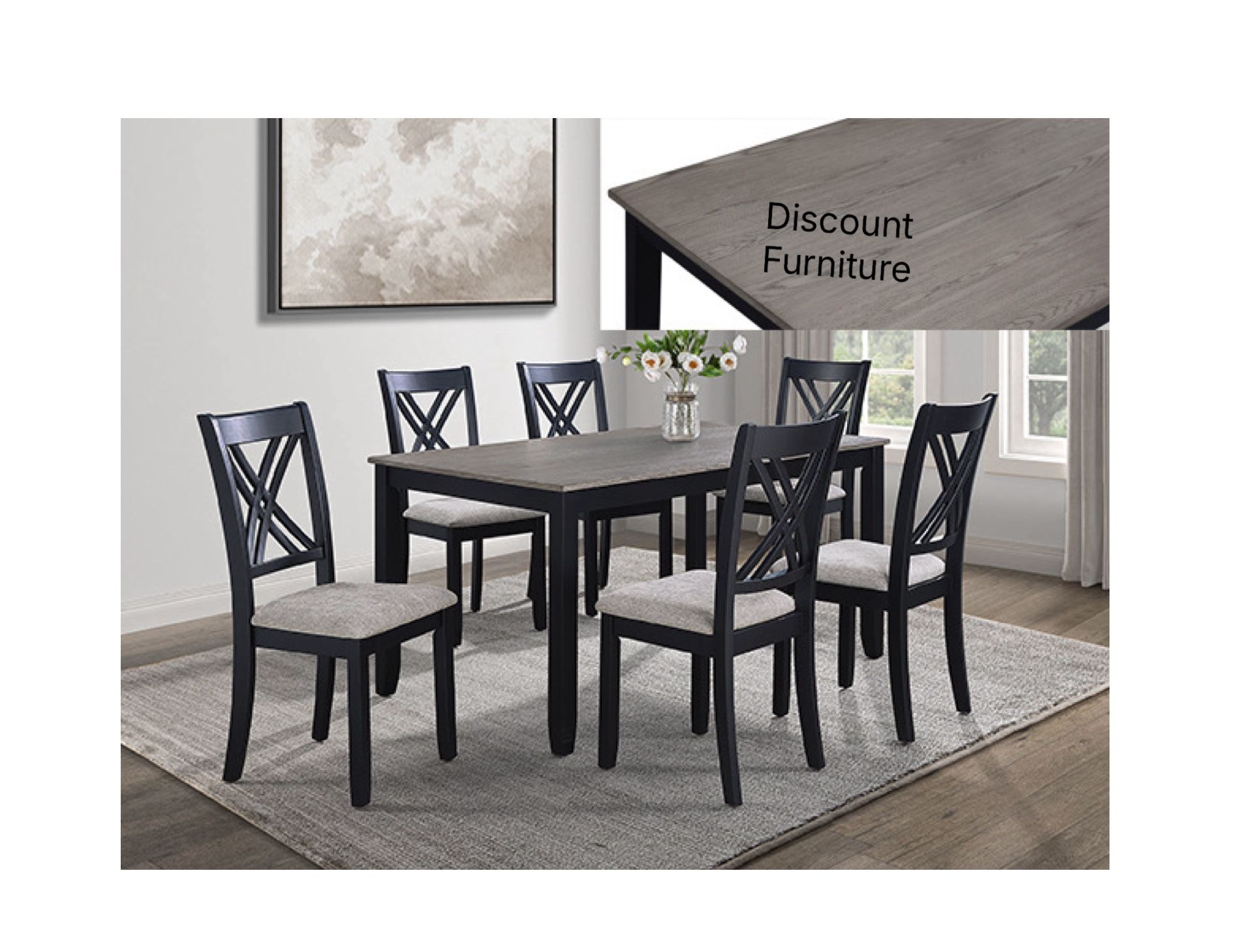 7 Pc Dining Table Set SALE