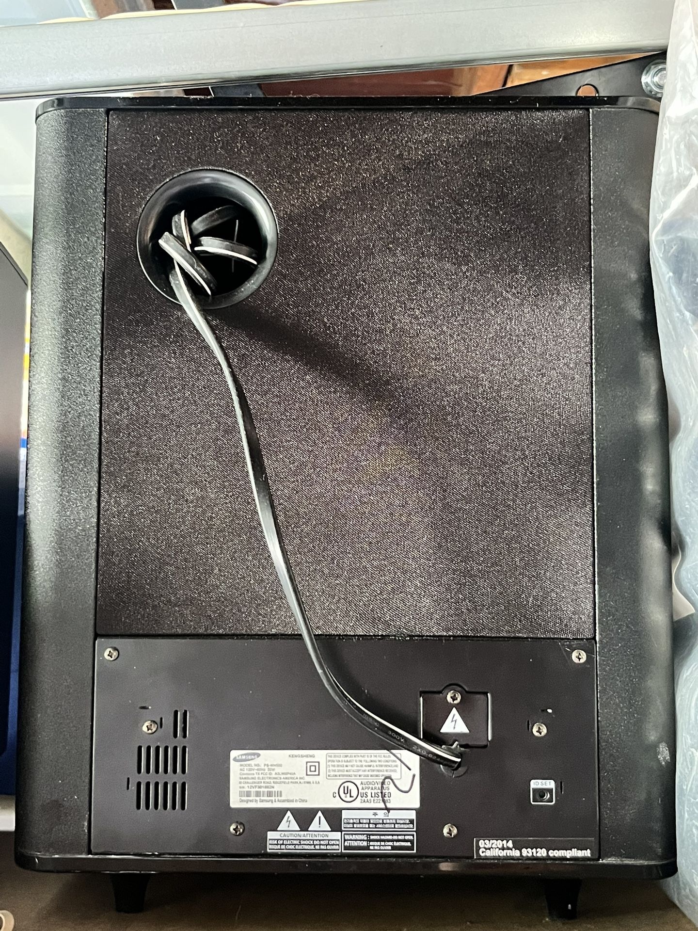 Samsung Subwoofer PS-WH550