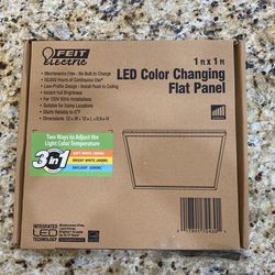 LED Color Changing Flat Panel