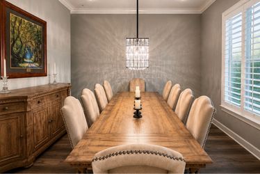 Hooker Furniture Sorella Dining Set – 10 Chairs + Credenza