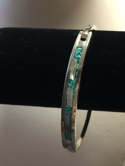 Silver 925 Bracelet with Gemstones