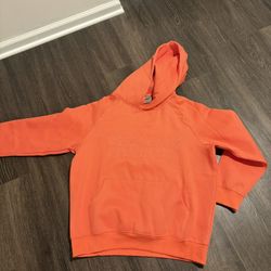 ESSENTIALS HOODIE SIZE SMALL CORAL