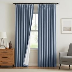 Pinch Pleated Curtains (brand new)h