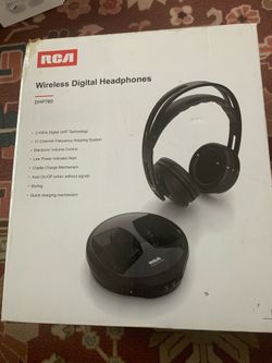 RCA Wireless digital headphone.