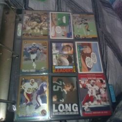 Football Sports Cards Collection 