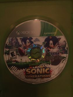 Xbox 360 sonic generations