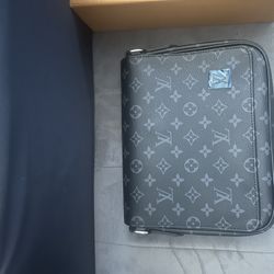 Louis Vuitton District PM Monogram Eclipse Messenger Bag Black