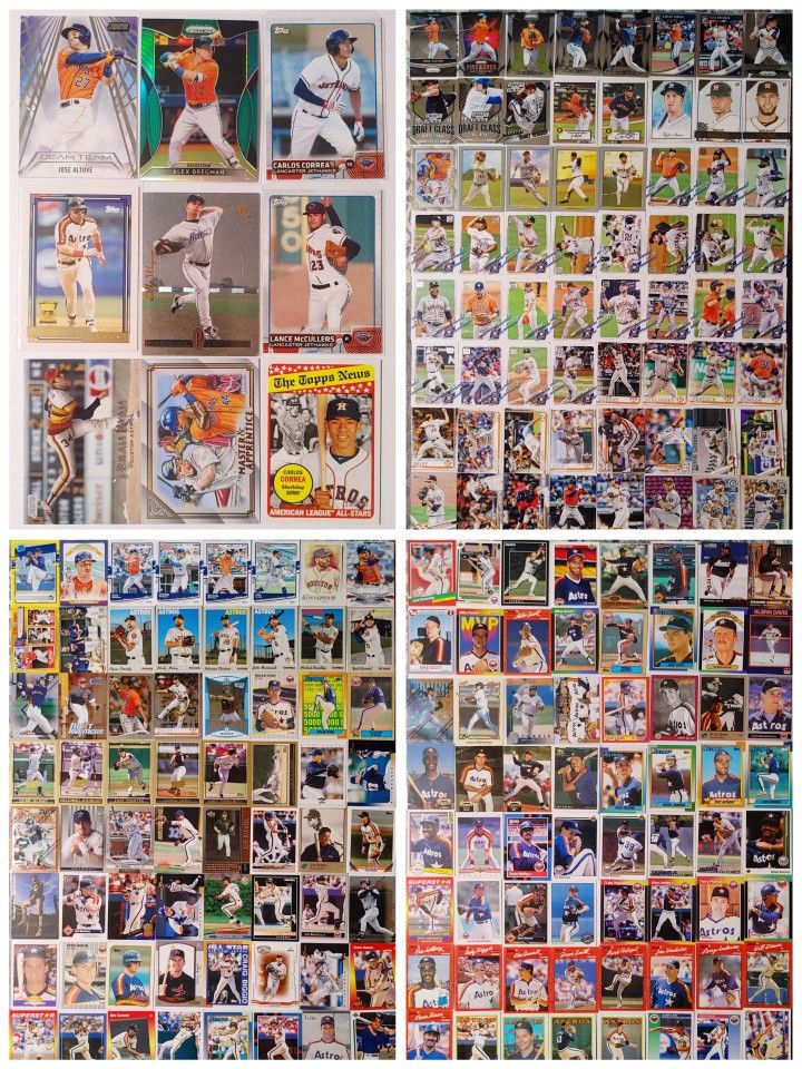 Houston Astros Card Lot